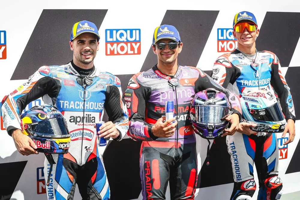 Jorge Martin, Pramac Racing, Miguel Oliveira, Trackhouse Racing Team, Raul Fernandez, Trackhouse Racing Team