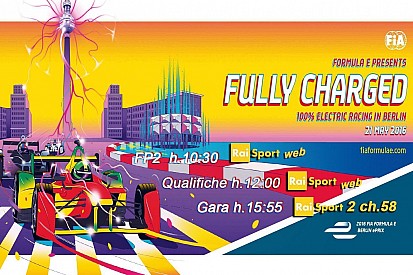 Ecco la programmazione TV dell'ePrix di Berlino