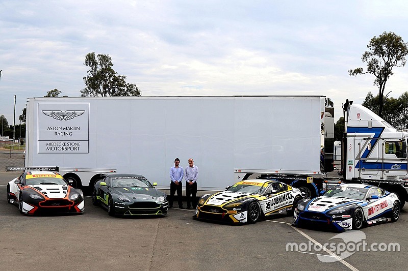 Triple Aston Martin entry confirmed for 2017 Bathurst 12 Hour