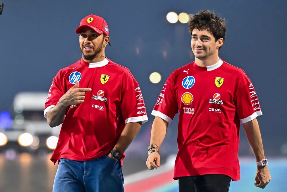 Charles Leclerc, Ferrari, Lewis Hamilton, Ferrari