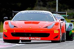 Perel flies for Ferrari in France