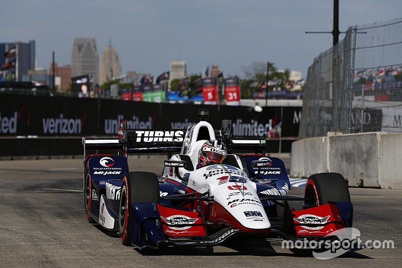 IndyCar: Rahal rajt-cél győzelmét hozta az első detroiti futam