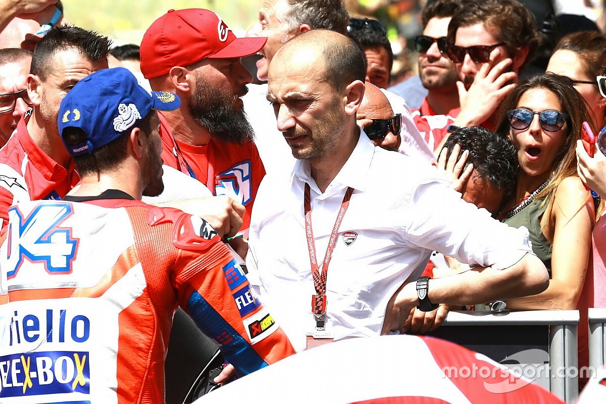 Dovizioso contro Domenicali: "Non è una buona idea che twitti"