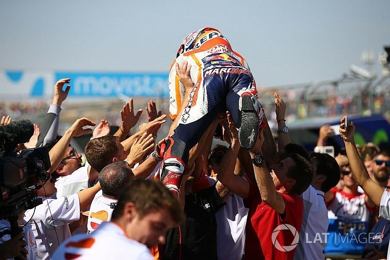 Márquez: “En otro circuito me habría rendido”