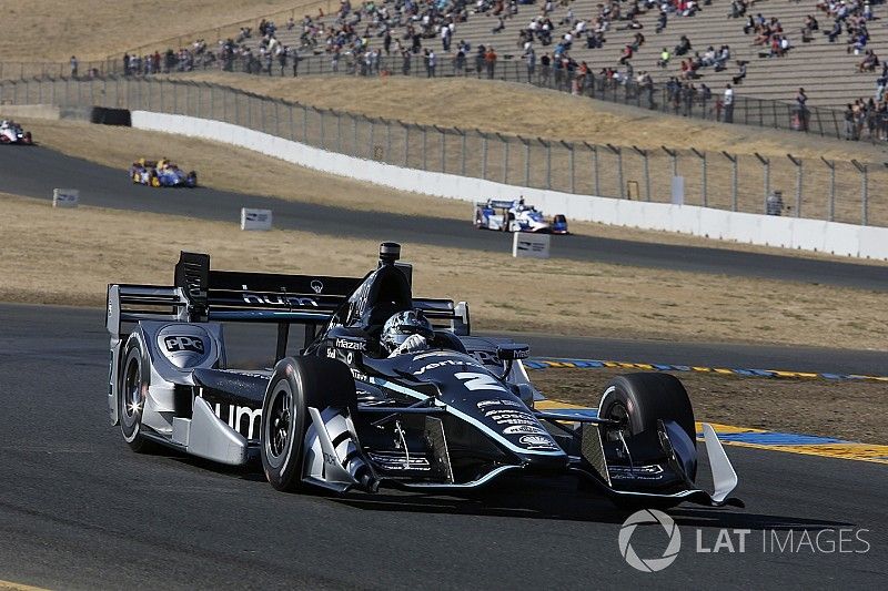 Newgarden "steaming" to miss Sonoma win despite title