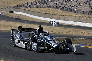 Newgarden "steaming" to miss Sonoma win despite title