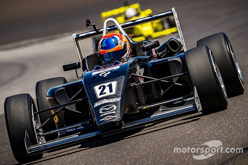 Van Kalmthout denkt dat titel in USF2000 nog steeds mogelijk is