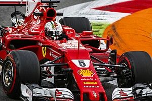Ferrari: Vettel dedica il suo casco all'Italia con una striscia tricolore