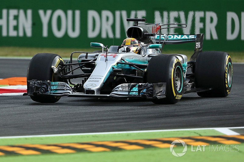 F1イタリアGP FP1速報:ハミルトンが首位発進。ベッテル3番手