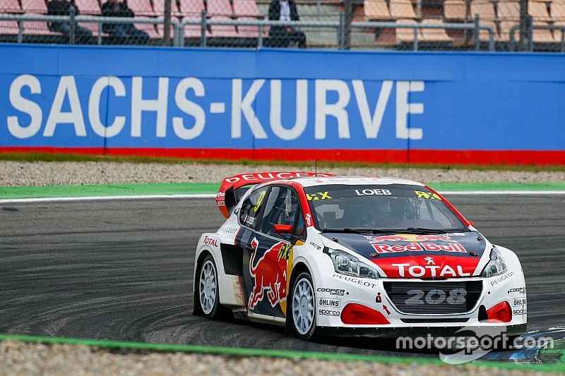 À Timmy Hansen la dernière manche, Loeb finit en tête