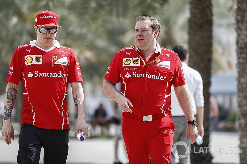 Räikkönen első versenyét teljesíti a megszokott versenymérnöke nélkül