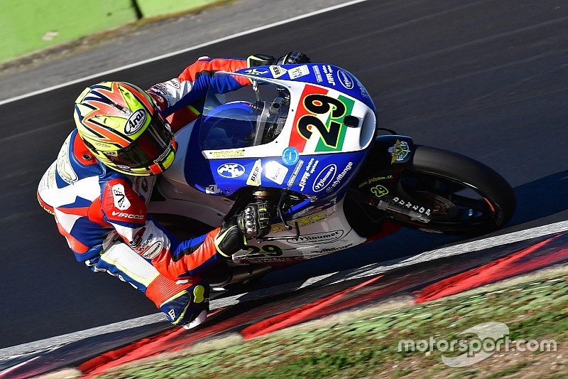 Vallelunga laurea Nicholas Spinelli Campione Italiano della Moto3