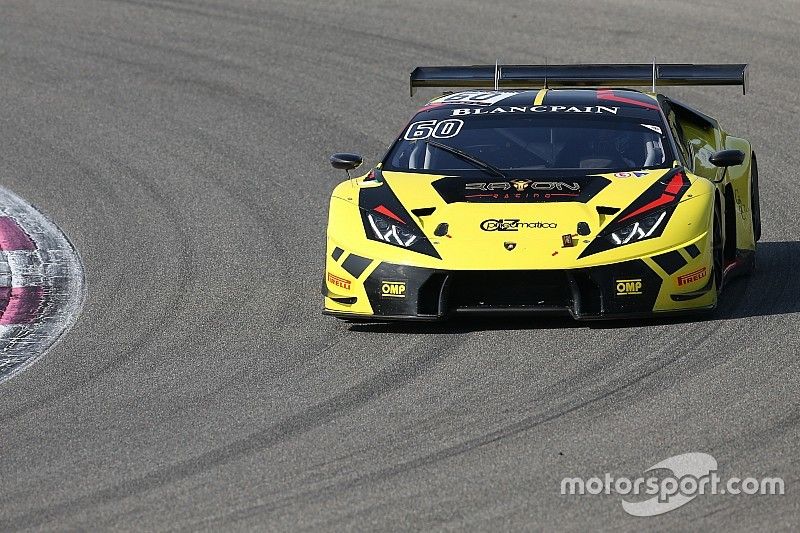 #60 Raton Racing, Lamborghini Huracan GT3: Andrea Amici, Dennis Marcel Galindo Lind, Stefano Costant