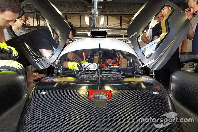 Kubica tes mobil LMP2 SMP Racing di Monza