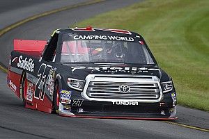 Ben Rhodes edges Kyle Busch for Truck pole at Pocono