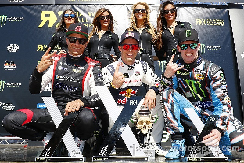 Rallycross-WM in Barcelona: Ekström gewinnt WRX-Auftakt 2017 vor Scheider