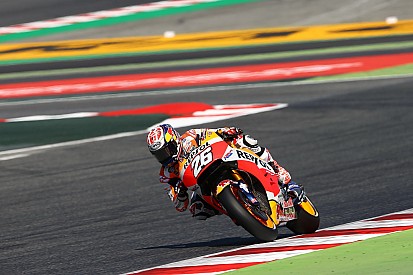 Pedrosa: “Yo no noto diferencia con la goma simétrica”