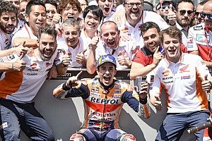 Márquez avait pris Dovizioso comme référence pour la course