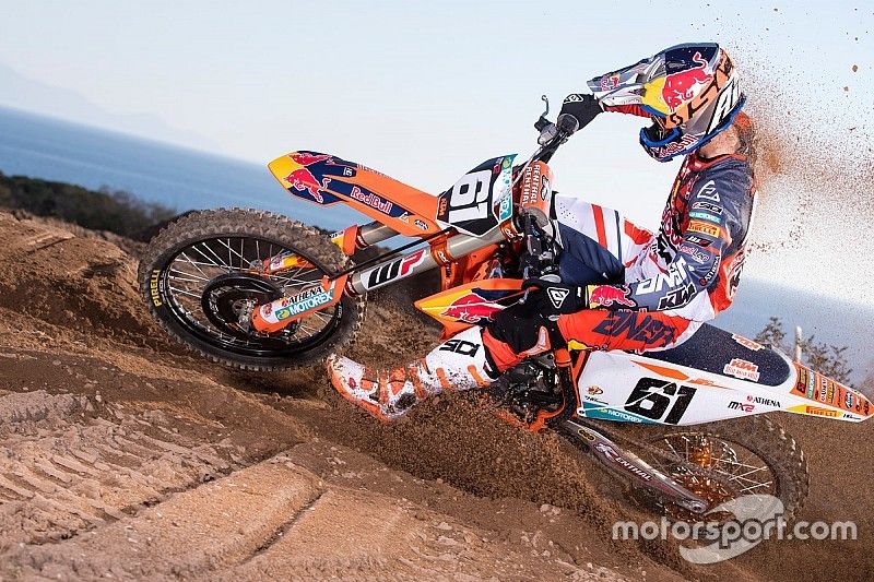 Jorge Prado, el cambio físico y de aires del 'niño' del motocross