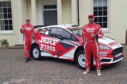 MRF unveils Gill's WRC2 car ahead of debut