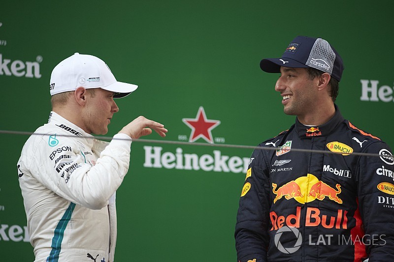 Wolff: Bottas foi esperto ao evitar acidente com Ricciardo