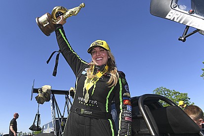 Brittany Force scores her first win of the year