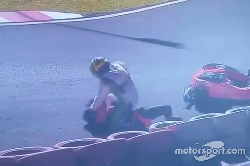 Massa verbijsterd na vechtpartij tijdens Braziliaanse kartrace