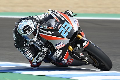 Moto2 Le Mans: Schrotter voor Marquez in eerste training, Bagnaia crasht