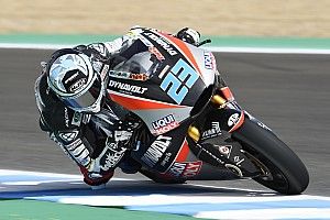 Moto2 Le Mans: Schrotter voor Marquez in eerste training, Bagnaia crasht