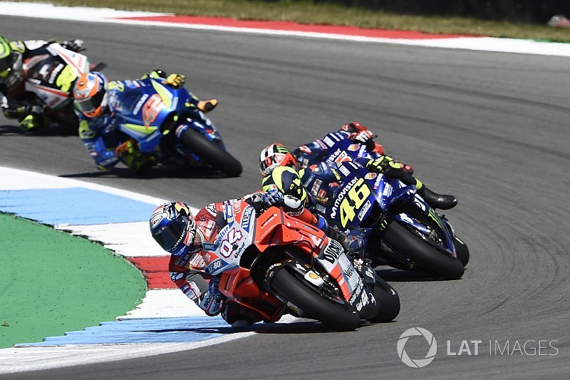 Dovizioso défend sa manœuvre face à Rossi