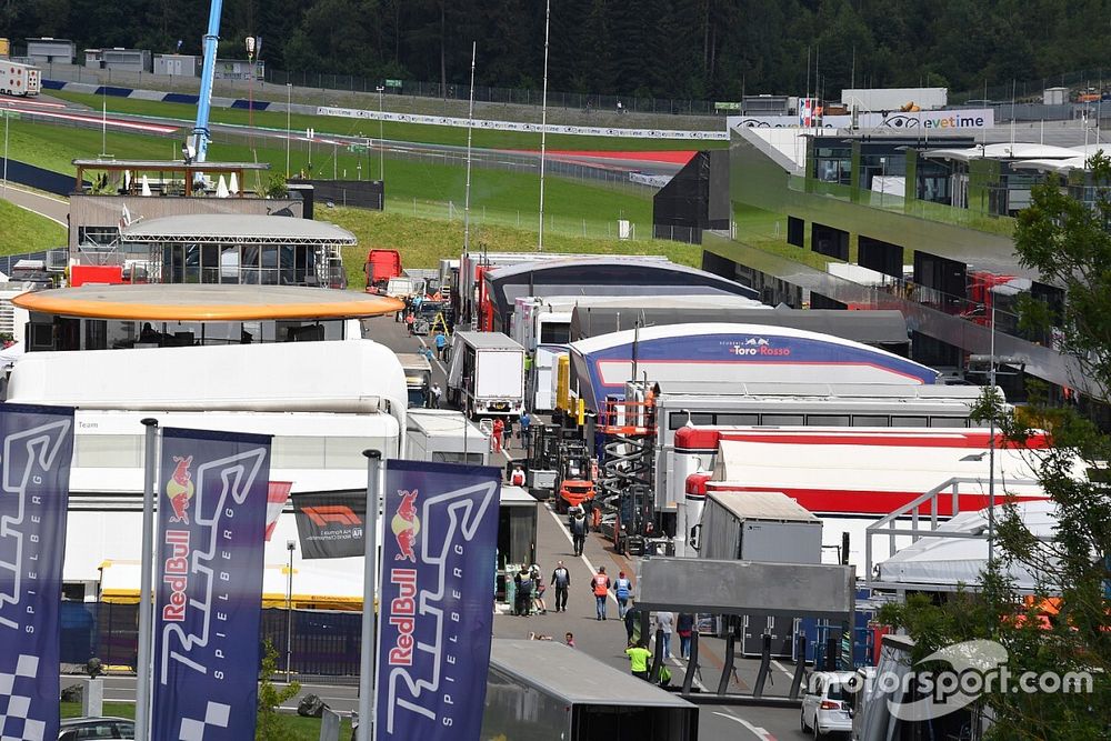 Red Bull Ring paddock