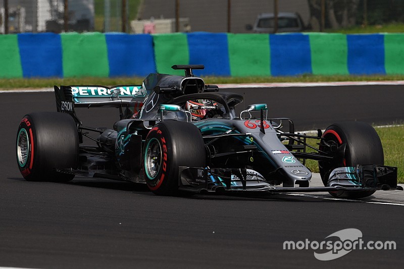 Russell e Mercedes chiudono i test dell'Hungaroring in vetta alla classifica e con il record della pista