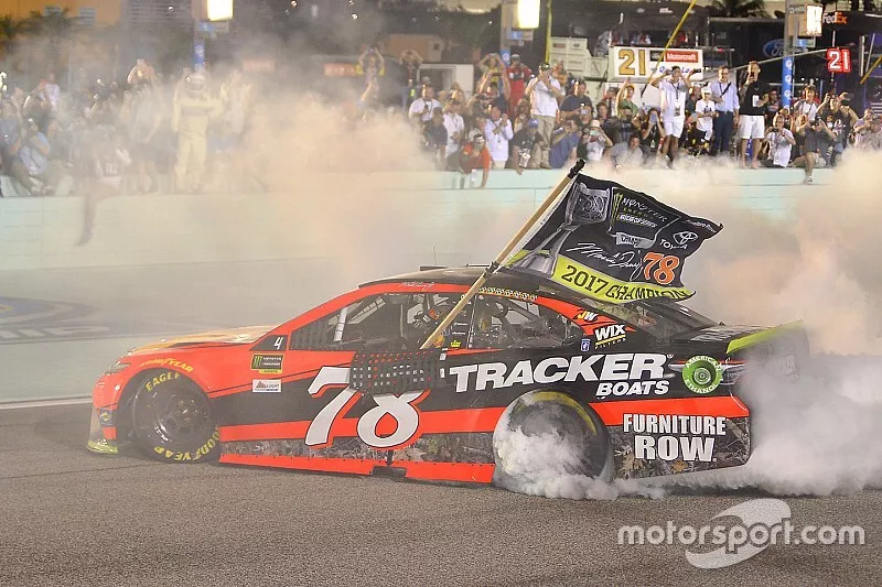 2017 champion Martin Truex Jr., Furniture Row Racing Toyota