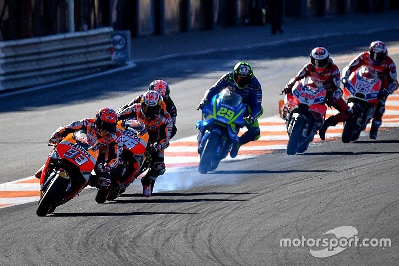 MotoGP-Finale in Valencia: Das Rennen in der Foto-Chronologie