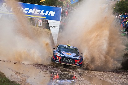 Italy WRC: Mikkelsen leads Hyundai 1-2 on Friday morning