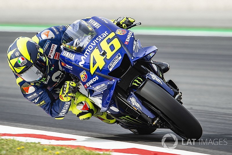 Rossi concentré sur les pneus, "la clé" pour une bonne course