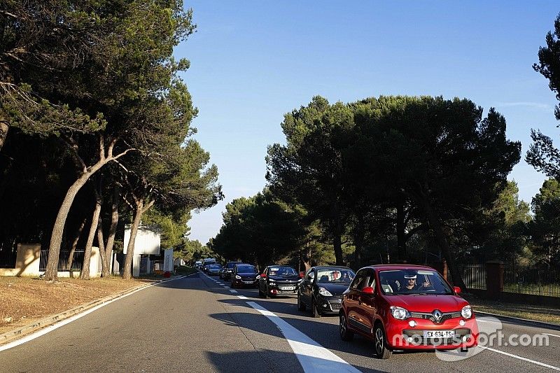 Des bouchons aux abords du circuit