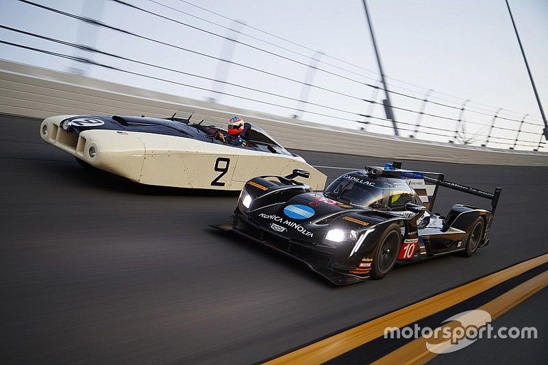 1950 Cadillac Series 61, Le Mans "LeMonstre" and 2018 Cadillac DPi-V.R Prototype