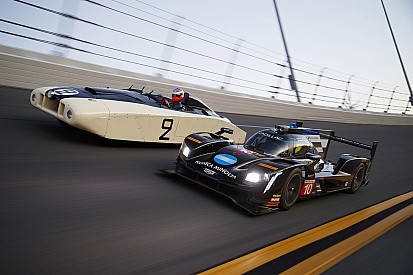 IMSA champ Jordan Taylor drives 1950 Cadillac “Le Monstre”