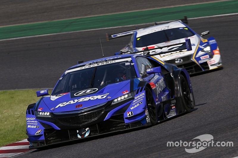 RAYBRIG NSX-GTランキング首位に。バトン「すごくハッピーな結果」