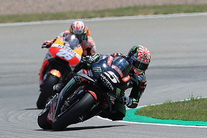 Brno, Libere 1: Zarco beffa Dovizioso a tempo scaduto, Valentino chiude quinto