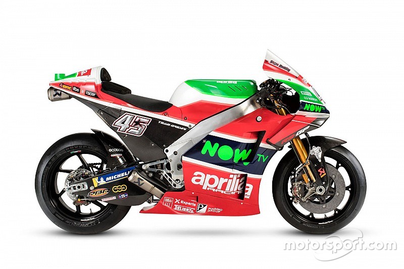 Aprilia zeigt die Farben für die MotoGP-Saison 2018