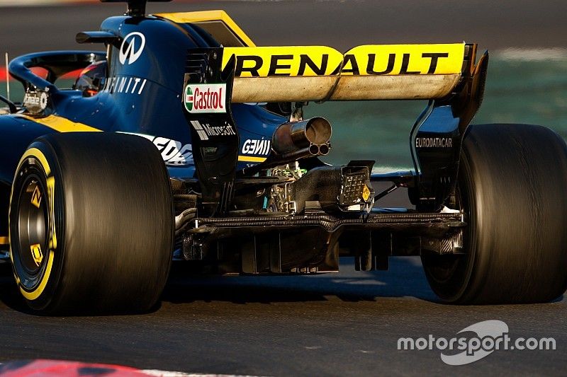 Renault no está "preocupado" por la legalidad de su alerón
