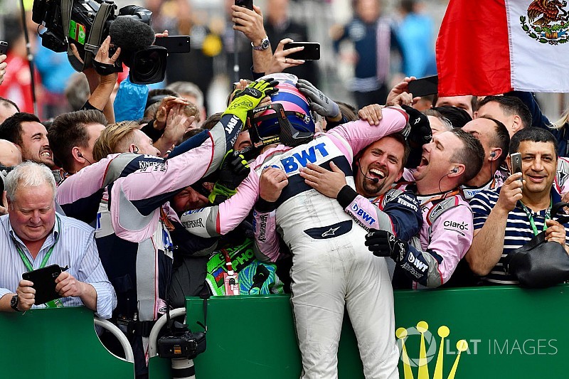 Force India "ait olduğu yere" dönmeye başladığı için mutlu