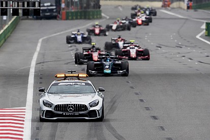 F2 resorts to rolling starts due to clutch problems