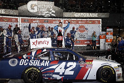 Kyle Larson takes wild Daytona Xfinity win as Haley gets disqualified