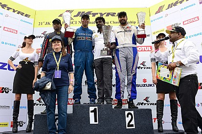 Coimbatore JK Tyre: Prasad, Khanna, Rangasamy share Formula LGB spoils