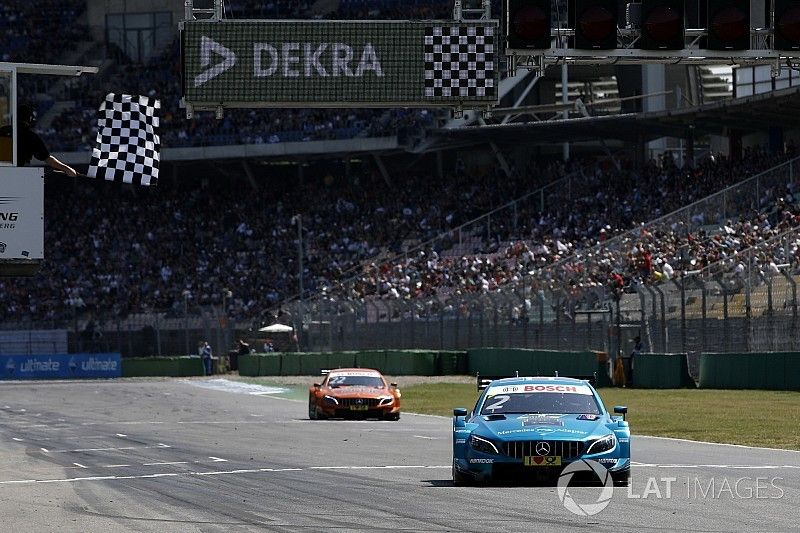 Race winner Gary Paffett Mercedes-AMG Team HWA, Mercedes-AMG C63 DTM