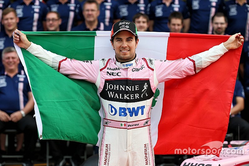 フォースインディア、年間4位確定。ペレス「決勝で強さを取り戻せた」
