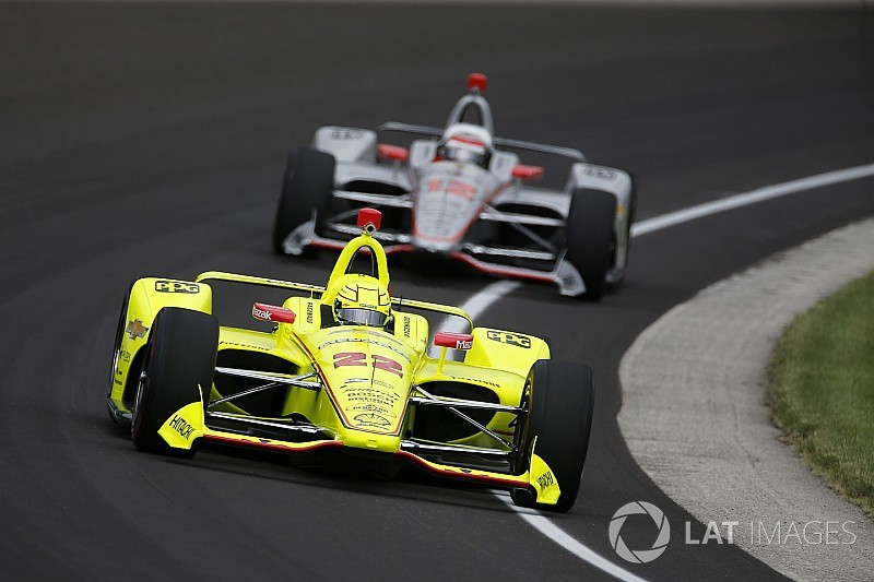 インディ500練習走行がスタート。初日パジェノー首位、佐藤琢磨14番手
